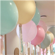 Globo gigante 50cm (24") Celeste Pastel